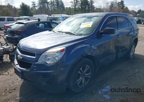 2013 Chevrolet Equinox Ls z USA, uszkodzony, nr VIN 2GNFLCEK7D6424860
